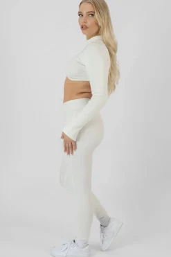 Public Desire Athleisure High Neck Underbust Top | Women Tops