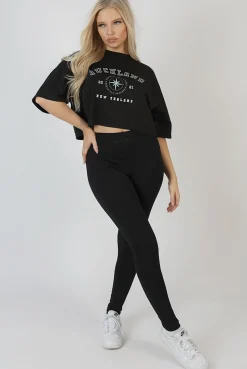 Public Desire Auckland Slogan Crop Top | Women Tops