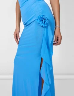 Public Desire Bandeau Ruffle Detail Midi Dress | Women Dresses
