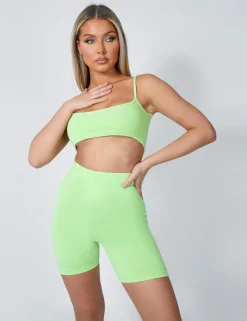 Public Desire Basic Scoop Neck Crop Top | Women Tops