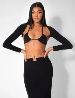 Public Desire Bikini Top And Shrug Slinky Top | Women Tops