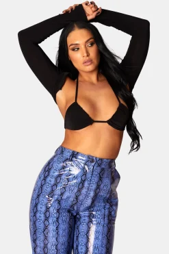 Public Desire Bikini Top And Shrug Slinky Top | Women Tops