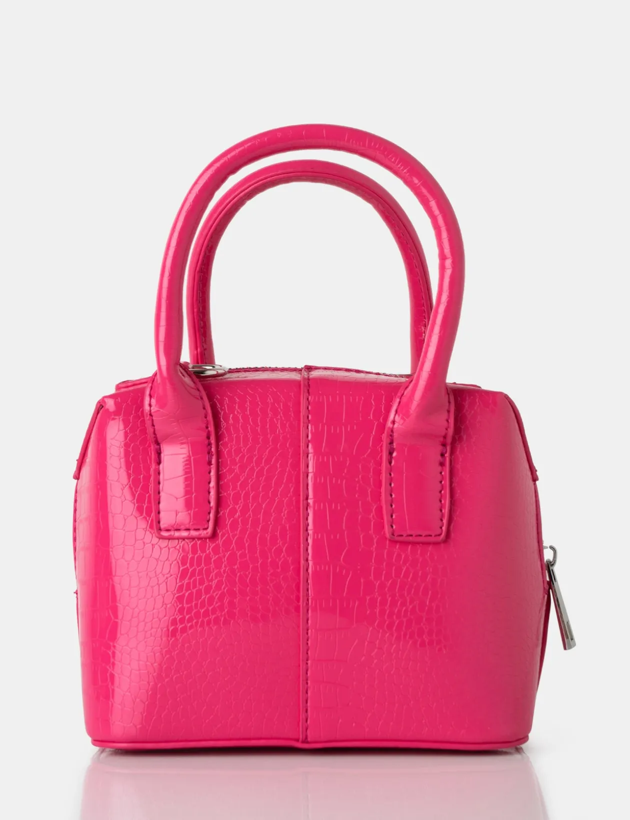 Public Desire Bode Bright Croc Square Top Handle Mini Bag | Women Mini Bags