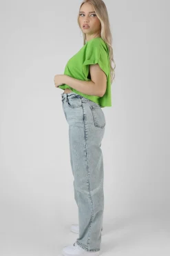 Public Desire Boxy Oversized Cropped T-Shirt | Women Tops