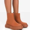 Public Desire Caia Platform Chunky Sole Ankle Boot | Women Ankle Boots