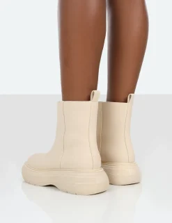 Public Desire Caia Platform Chunky Sole Ankle Boot | Women Ankle Boots