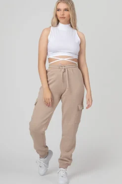 Public Desire Cargo Joggers Light | Women Jogger & Leggings