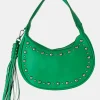 Public Desire Cato Pu Studded Tassel Boho Shoulder Bag | Women Evening Bags