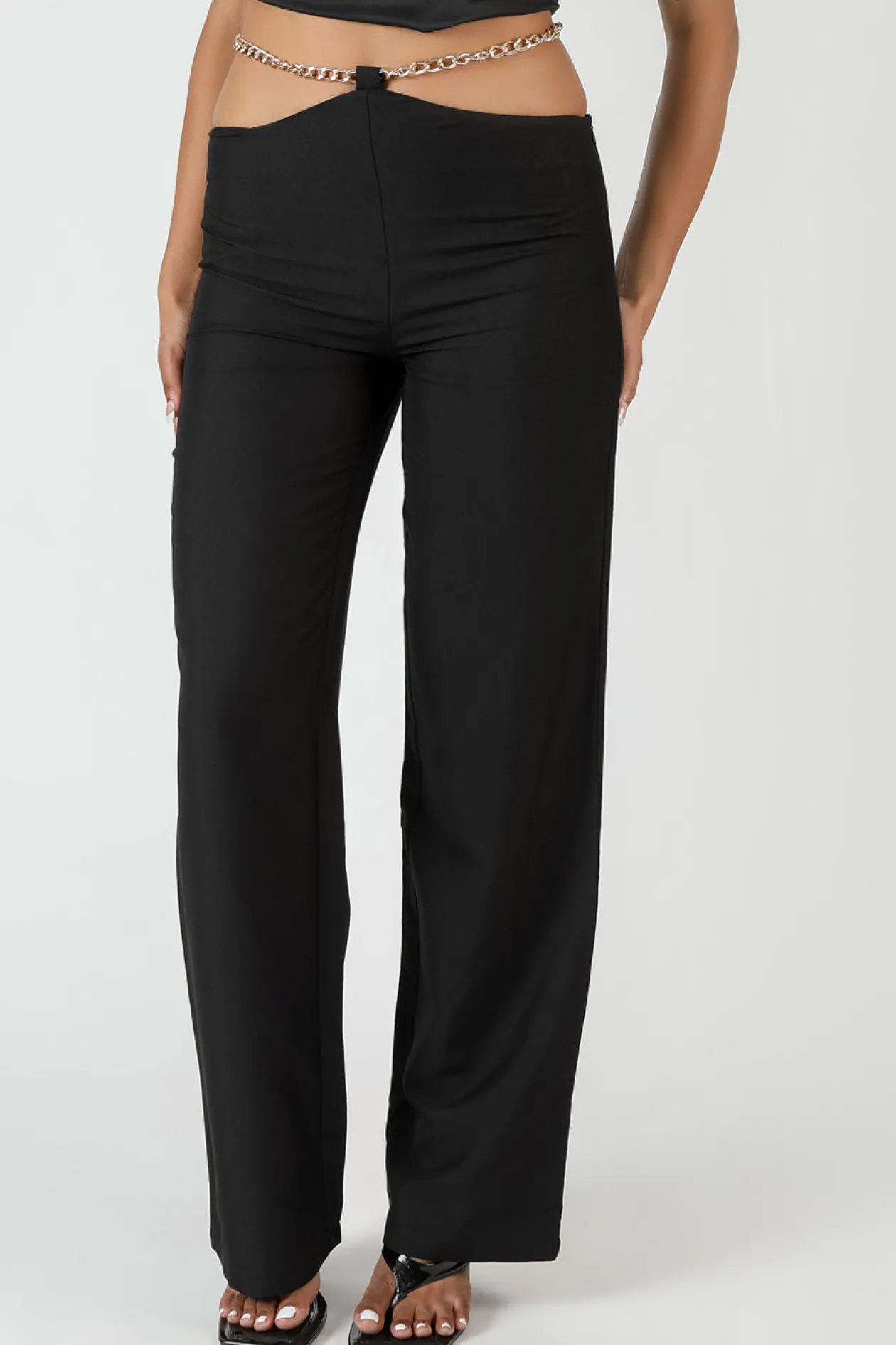 Public Desire Chain Detail Trouser | Women Trousers
