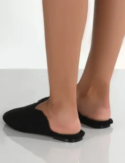 Public Desire Ciao Teddy Slip On Slippers | Women Slippers