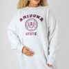 Public Desire Curve Arizona Graphic Sweat Dress Marl | Women Curve