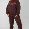 Public Desire Curve Contrast Stitch 90's Joggers | Women Curve