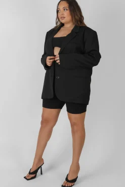 Public Desire Curve Longline Blazer | Women Curve
