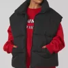 Public Desire Curve Longline Oversized Gilet | Women Curve