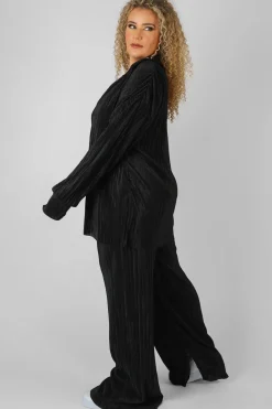 Public Desire Curve Oversized Plisse Shirt | Women Tops