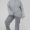 Public Desire Curve Oversized Raw Edge Joggers Acid | Women Curve