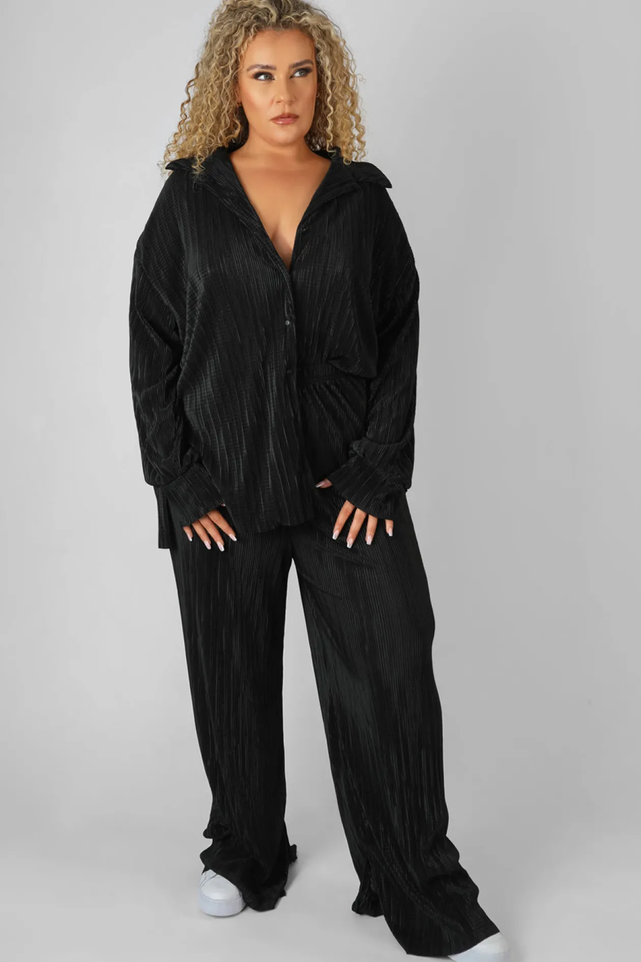 Public Desire Curve Plisse Trouser | Women Curve