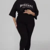 Public Desire Curve Rib Stirrup Legging | Women Curve