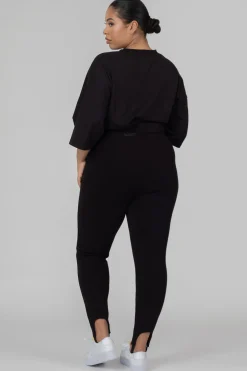 Public Desire Curve Rib Stirrup Legging | Women Curve