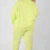 Public Desire Curve Text Detail Oversized Sweat | Women Curve