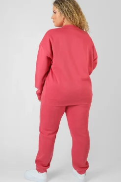 Public Desire Curve Tonal Embroidery Sweatshirt | Women Curve