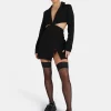 Public Desire Cut Out Chain Waist Blazer Dress | Women Dresses