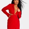 Public Desire Cut Out Chain Waist Blazer Dress | Women Dresses