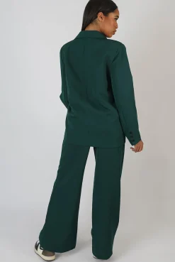 Public Desire Dad Blazer Forest Green | Women Outerwear & Jackets
