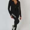 Public Desire Double Ended Zip Rib Top | Women Tops