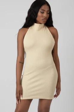 Public Desire High Neck Backless Dress | Women Dresses