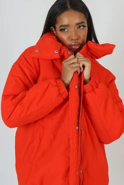 Public Desire High Neck Puffer Jacket | Women Outerwear & Jackets