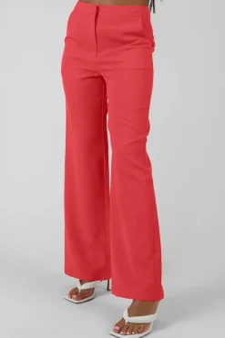 Public Desire High Waisted Straight Leg Trousers | Women Trousers