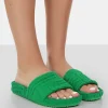 Public Desire Juice Terry Towling Sliders | Women Sliders