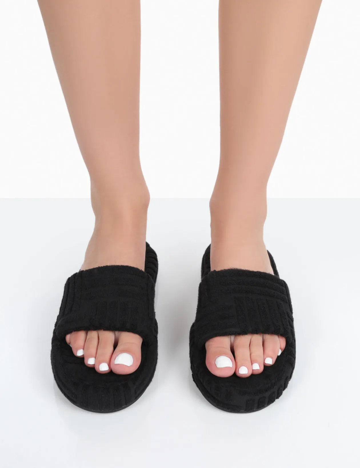 Public Desire Juicy Terry Towelling Slider Slippers | Women Sliders