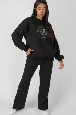 Public Desire Kaiia Tonal Embroidered Joggers | Women Jogger & Leggings