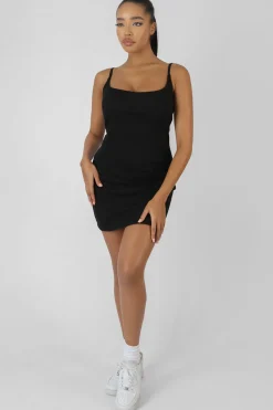 Public Desire Kaiia Underbust Ribbed Mini Dress | Women Tops