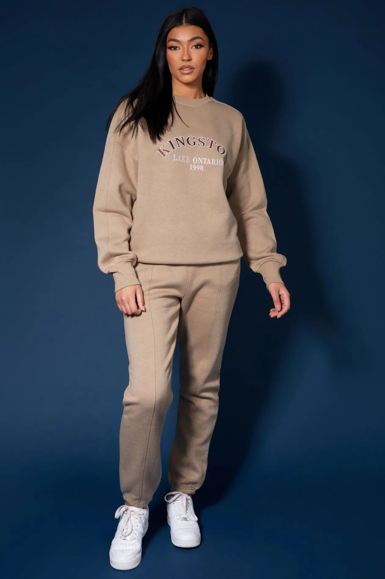 Public Desire Kingston Slogan Sweatshirt | Women Sweatshirt & Hoodies