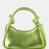 Public Desire Knot Metallic Pu Knotted Top Handle Grab Bag | Women Evening Bags