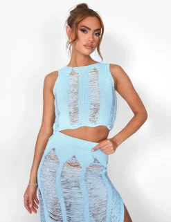 Public Desire Ladder Detail Sleeveless Vest Top | Women Tops