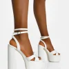 Public Desire Leo Edition Patent Platform High Heels | Women Platform Heels
