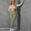 Public Desire Long Sleeve Underbust Crop Top | Women Tops