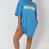 Public Desire Newport Graphic T-Shirt Dress | Women Tops