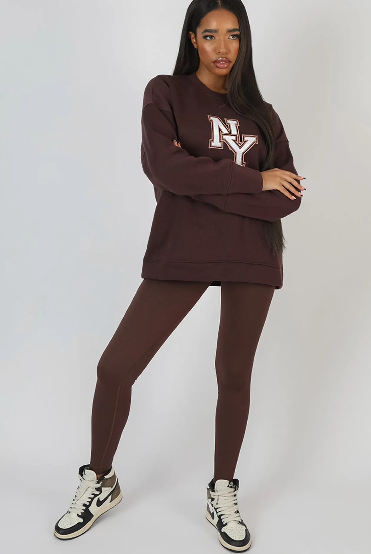 Public Desire Ny Oversized Sweatshirt | Women Sweatshirt & Hoodies