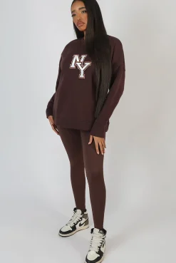 Public Desire Ny Oversized Sweatshirt | Women Sweatshirt & Hoodies