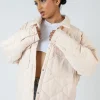 Public Desire Onion Quilt Shacket | Women Outerwear & Jackets
