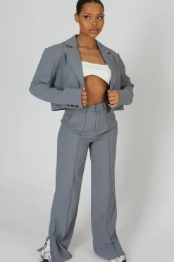Public Desire Oversized Boxy Cropped Blazer | Women Outerwear & Jackets