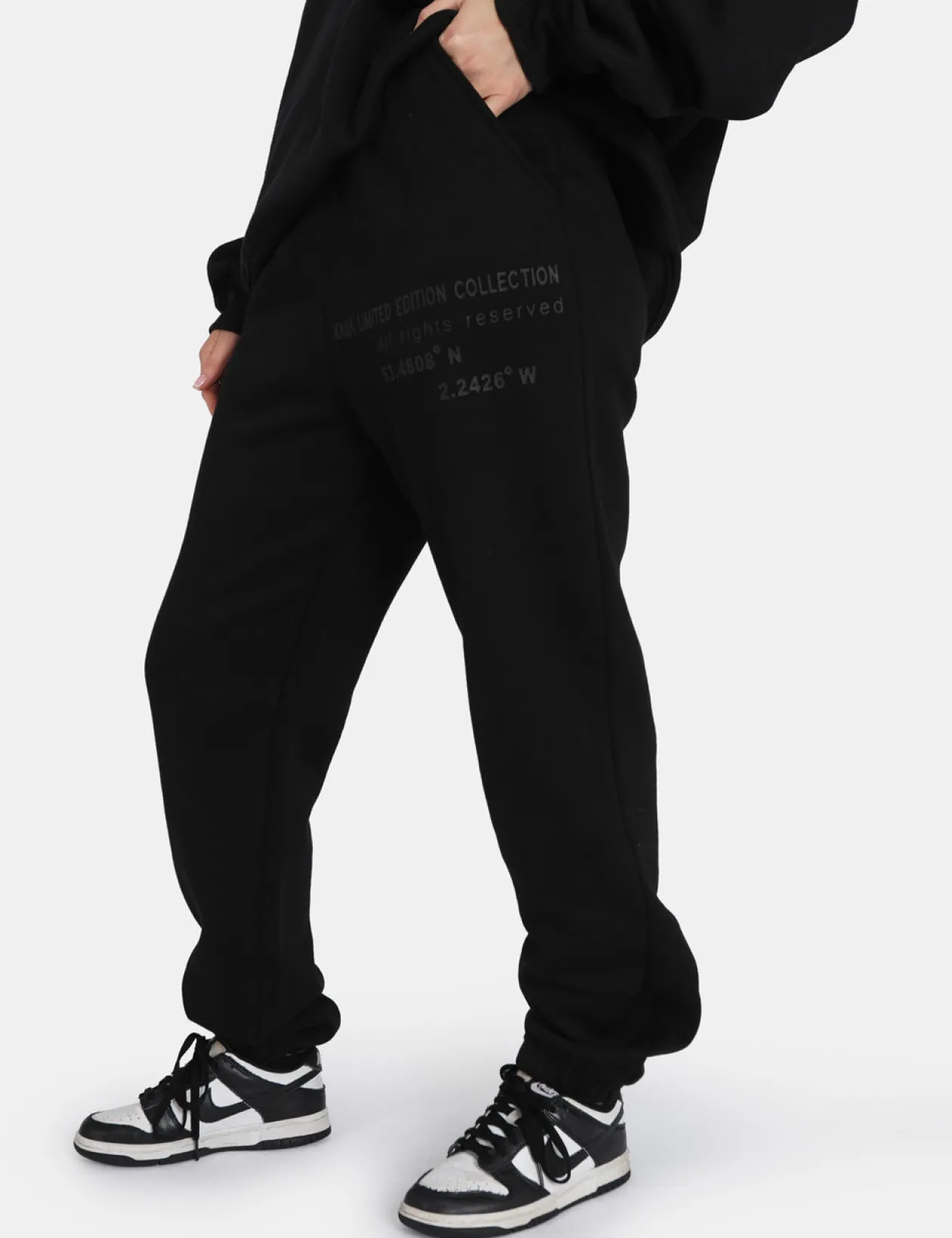 Public Desire Oversized Fit Printed Jogger | Women Jogger & Leggings