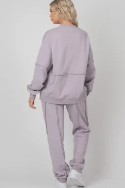 Public Desire Oversized Fit Raw Edge Joggers | Women Jogger & Leggings