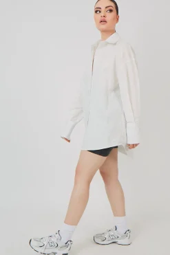 Public Desire Oversized Poplin Shirt | Women Tops