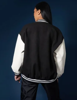 Public Desire Oversized Varsity Jacket | Women Outerwear & Jackets